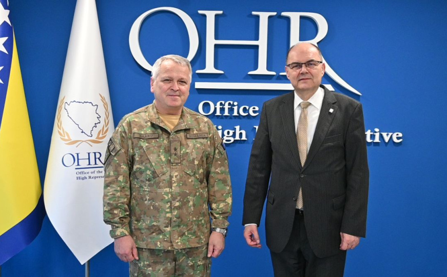 Schmidt s komandantom EUFOR-a: Razgovarano o sigurnosti i stabilnosti u BiH