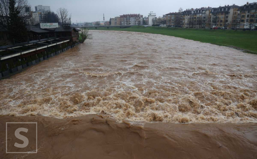 Upozorenje: Vanredno hidrološko stanje u četiri kantona u FBiH zbog porasta vodostaja