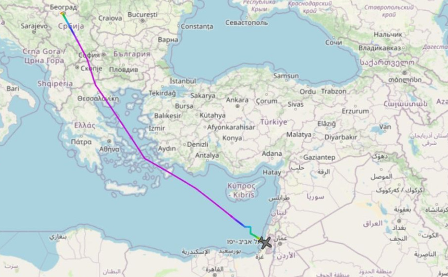 Dodik se vraća u BiH? Avion Vlade RS sletio u Izrael