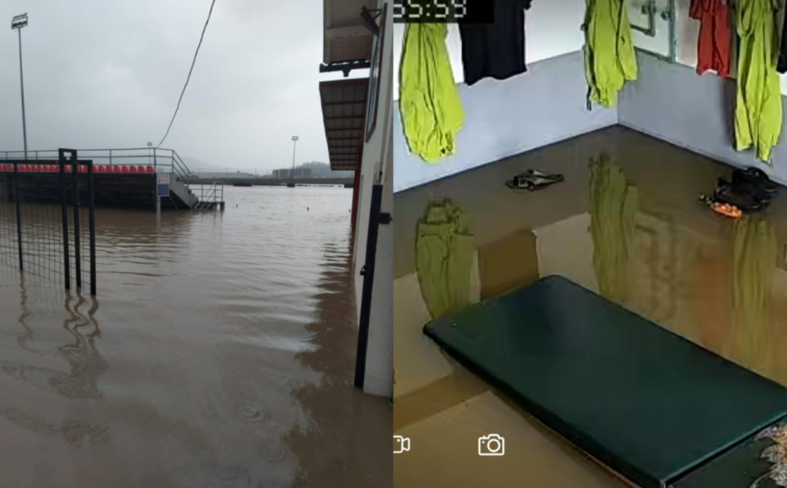 Bh. klub pogođen poplavama: "Šteta je nanesena u svakom smislu"