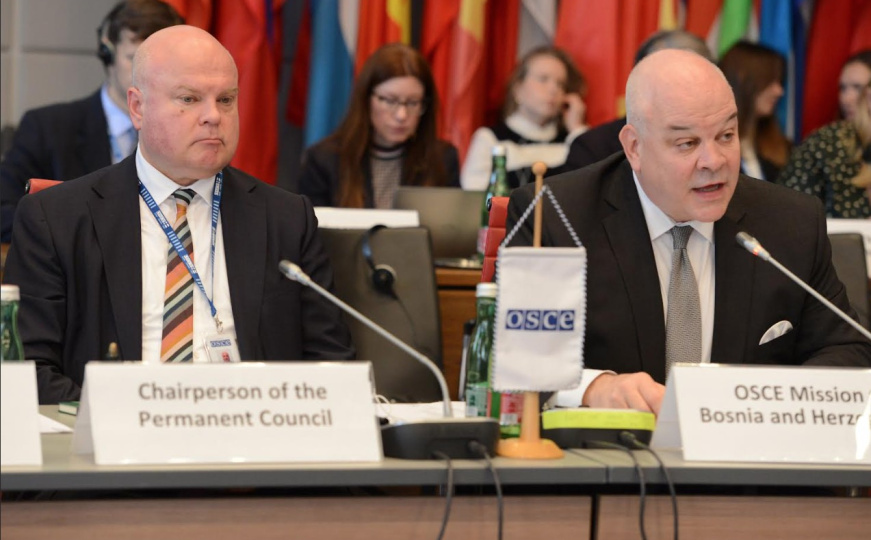 Pred Stalnim vijećem OSCE-a predstavljen godišnji izvještaj o BiH: Dobio veliku podršku