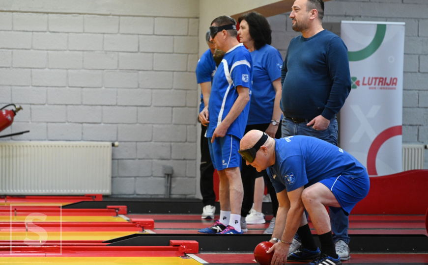 U organizaciji Sportskog Društva slijepih i slabovidnih KS: Održan 'Šestoaprilski turnir' u kuglanju