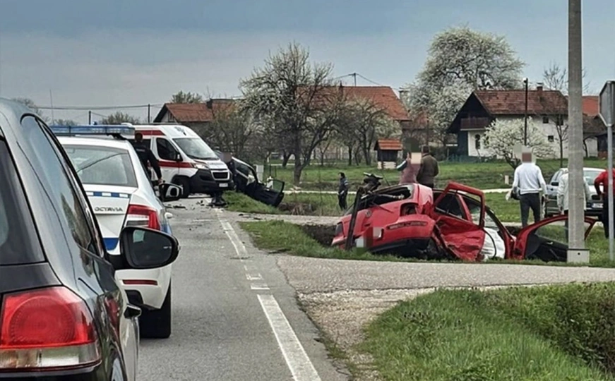 Nesreća na magistralnom putu Ugljevik - Bijeljina: Ima povrijeđenih