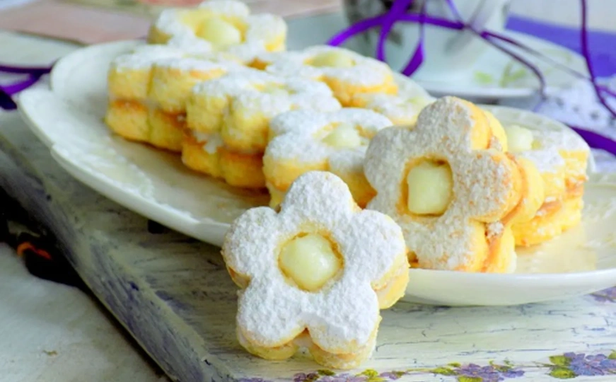 Dolcela recept | Kokos vanilice sa pudingom – Fina prhka poslastica