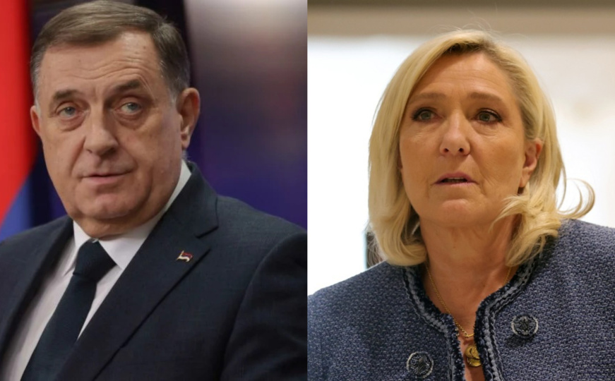 'Je suis Marine': Bjegunac Dodik podržao Le Pen, kaže da su oboje žrtve sistema i nepravde