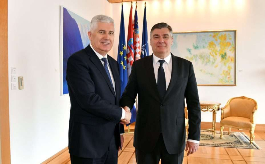 Sastali se Čović i Milanović: Razgovarali o političkoj i sigurnosnoj situaciji u BiH