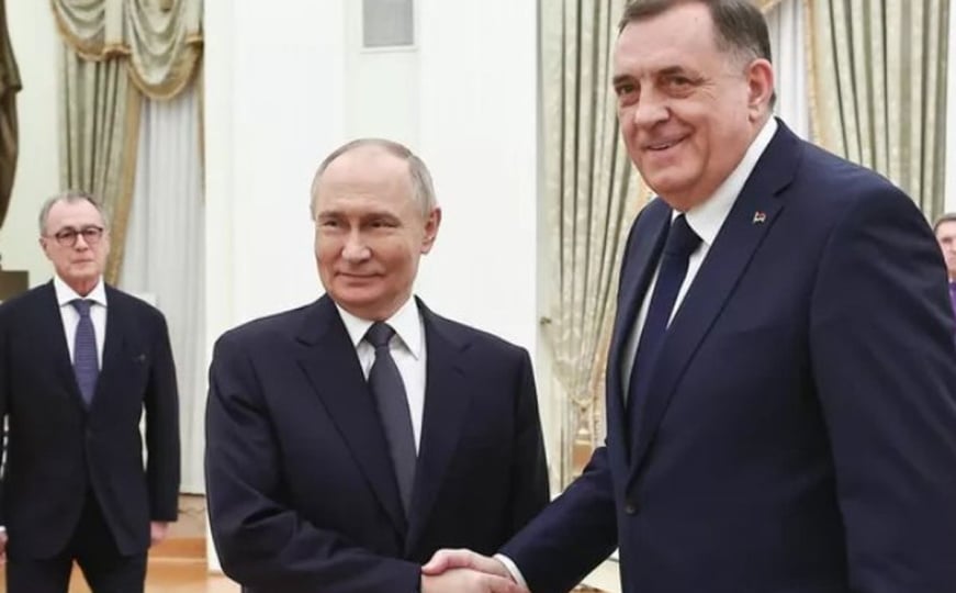 Bjegunac Milorad Dodik kod Vladimira Putina: Evo šta je rekao poslije sastanka