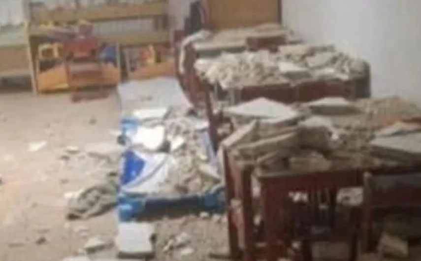 Srušio se dio betonskog plafona u vrtiću u BiH: Djeca i roditelji u panici