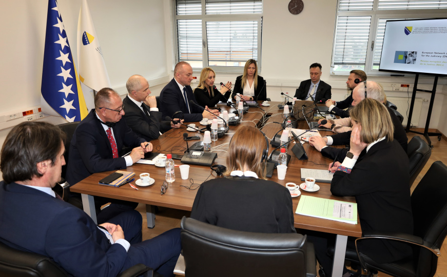 Sastanak u Sarajevu: VSTV BiH dobija podršku ENCJ-a u borbi za nezavisno pravosuđe