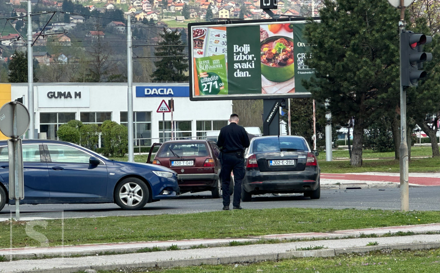 Udes u Sarajevu: Zabilježene gužve u saobraćaju
