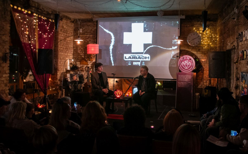 Uoči velikog koncerta u Sarajevu: Ivan Jani Novak iz Laibacha održao predavanje u Ateljeu 'Figure'