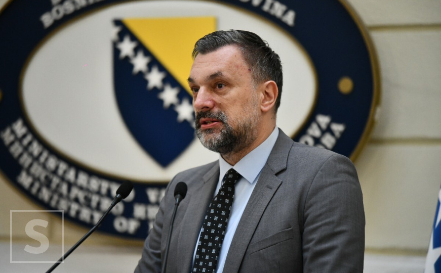 Šef bh. diplomatije Elmedin Konaković najavio vanredno obraćanje