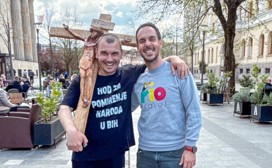 Robert Dacešin i Josip Jelinić se sreli u Banjoj Luci: "Nek se ova priča još daleko čuje"