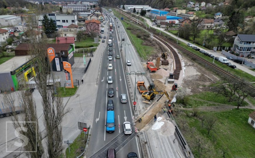 Oprez za vozače: Radovi kod Blažuja izazvali velike gužve, pogledajte prizore iz zraka