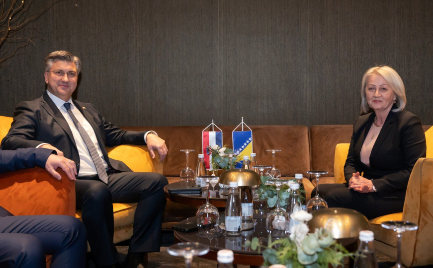 Sastali se Plenković i Krišto u Mostaru: 'Hrvatska podržava stabilnost i europski put BiH'