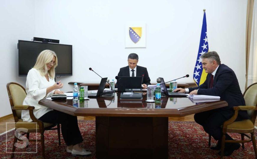 Otkazana vanredna sjednica Predsjedništva BiH o budžetu za 2025. godinu
