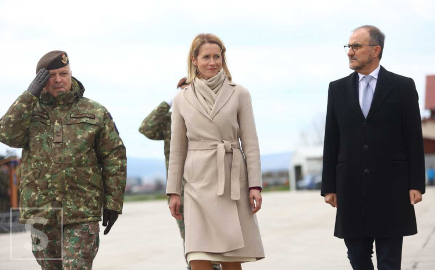 Kaja Kallas u bazi EUFOR-a: 'Nećemo tolerisati bilo kakve prijetnje BiH. Podržavamo Oružane snage'