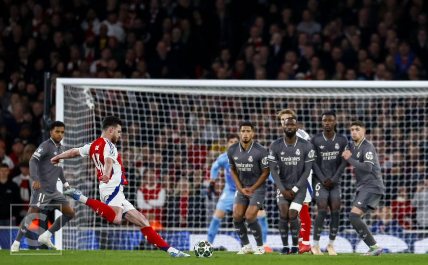 Arsenal pregazio Real Madrid: Declan Rice s dva sjajna pogotka bacio Kraljeve na koljena