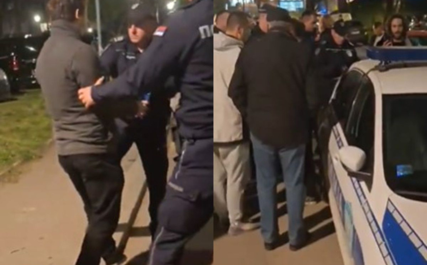 Pogledajte video: Policajci u Beogradu priveli muškarca u vozilo, on izašao na druga vrata i odšetao