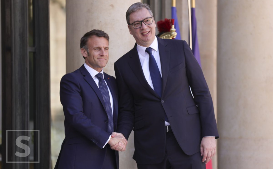 Vučić se sastao s Macronom: 'Situacija u BiH najteža tema. Ne mogu prihvatiti da je to rješenje'