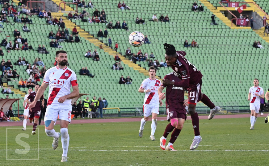 FK Sarajevo i HŠK Zrinjski podijelili bodove na Koševu: Bordo tim bio opasniji u drugom dijelu duela