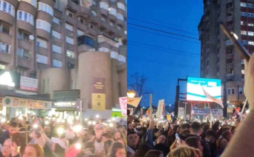 Emotivni prizori u Novom Pazaru: Studenti zapjevali hit legendarnog Đorđa Balaševića