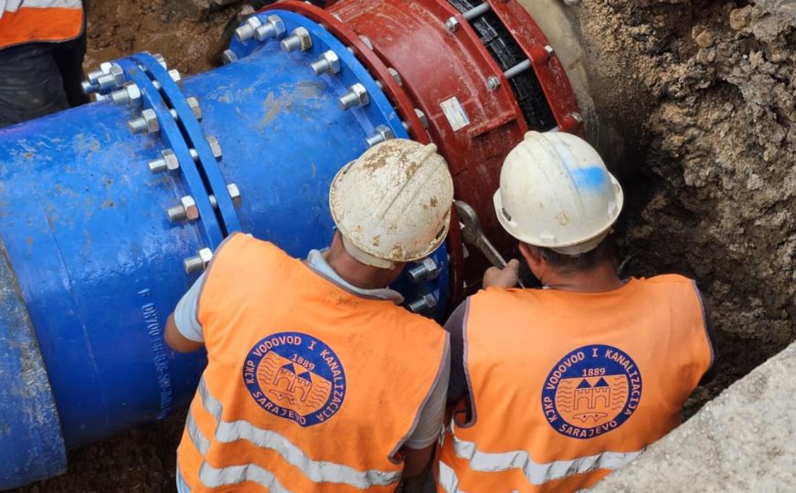 I nedjeljom bez vode: Mogući prekidi u vodosnabdijevanju u ovoj sarajevskoj ulici