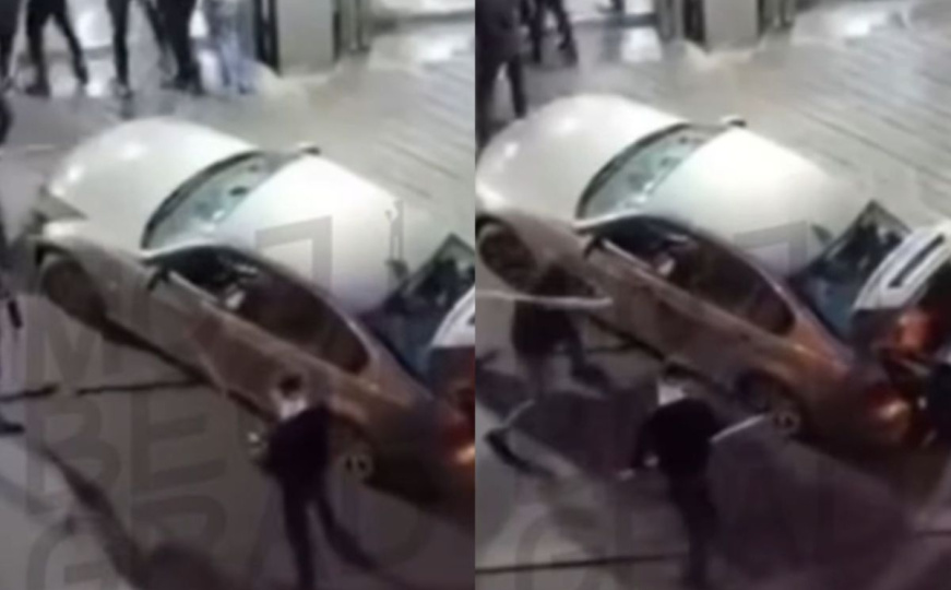 Stravične scene u Beogradu, 10 maskiranih osoba razbijalo automobil: Policija nije smjela reagovati?