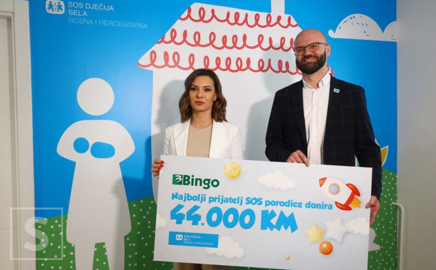 Bingo i SOS Dječija sela: Dvanaest godina prijateljstva i brige za sigurno djetinjstvo