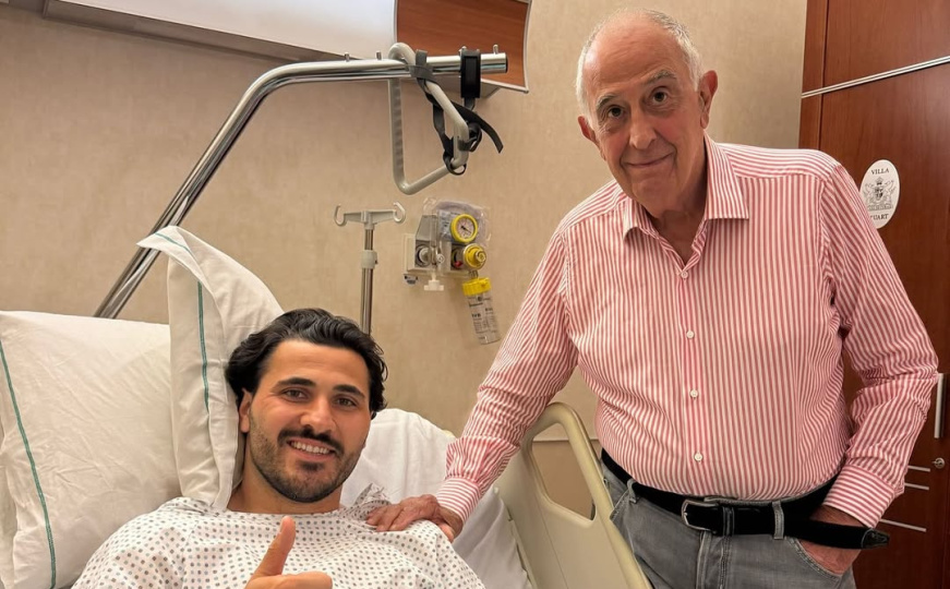 Sead Kolašinac uspješno operisan, poslao poruku iz bolnice: "Vratit ću se jači nego ikad!"