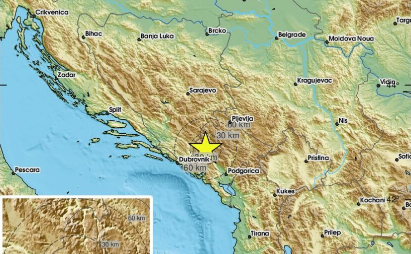Zemljotres u Crnoj Gori: 'Kratko, a jako. Probudio me'