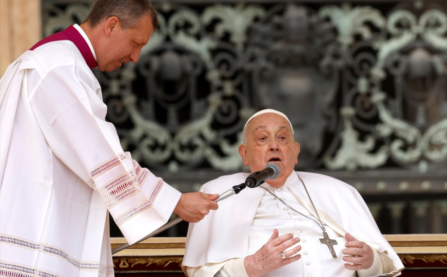 'Urbi et orbi': Papa Franjo pozvao na prekid vatre u Gazi