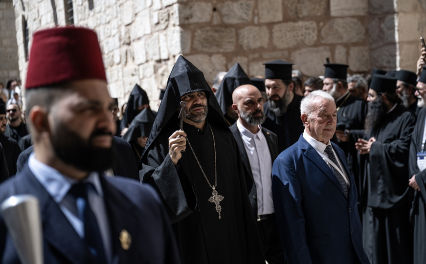 Vaskršnja ceremonija u Jerusalemu: Proslavili blagdan uz prisustvo izraelske policije