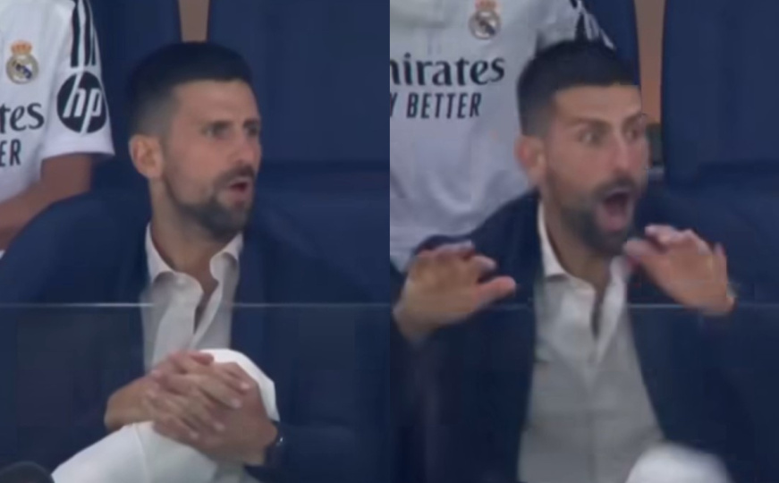 Đoković prisustvovao drami u Madridu: Njegova reakcija kod golčine Valverdea je hit na internetu