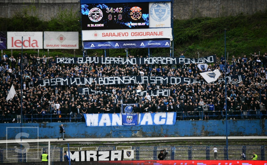 Navijačima Željezničara prepolovljen broj ulaznica za derbi sa Sarajevom