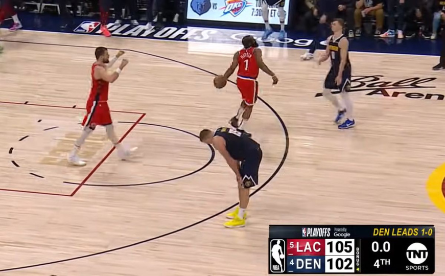 Clippersi savladali Denver: Pogledajte spektakularnu završnicu susreta, Jokić promašio zadnji šut