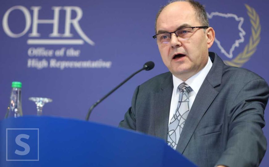 Christian Schmidt danas se vanredno obraća javnosti