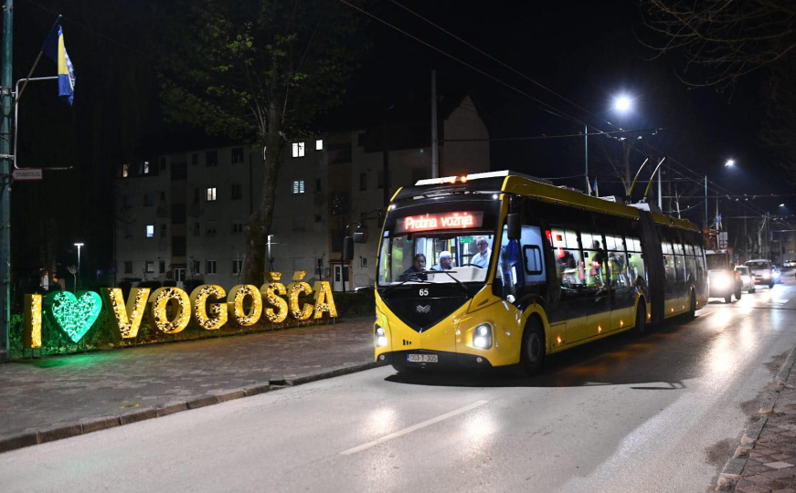 Prvi put nakon rata: Trolejbusi od sutra voze na liniji Trg Austrije - Vogošća