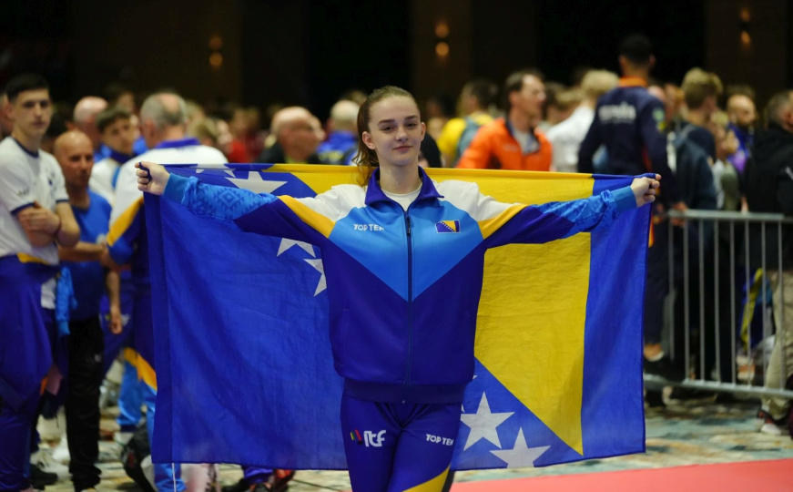 Srebro zlatne boje: Melina Ružnić postala viceprvakinja Europe