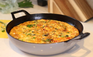 Ovaj recept za brzi doručak ćete stalno koristiti: Fritata nudi savršen okus bez puno truda