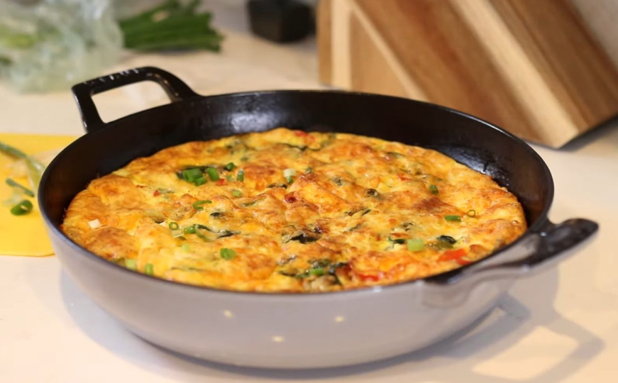 Ovaj recept za brzi doručak ćete stalno koristiti: Fritata nudi savršen okus bez puno truda