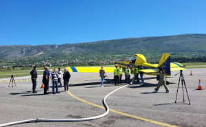 Stigao prvi Air Tractor za gašenje požara u Hercegovinu: Održana pokazna vježba