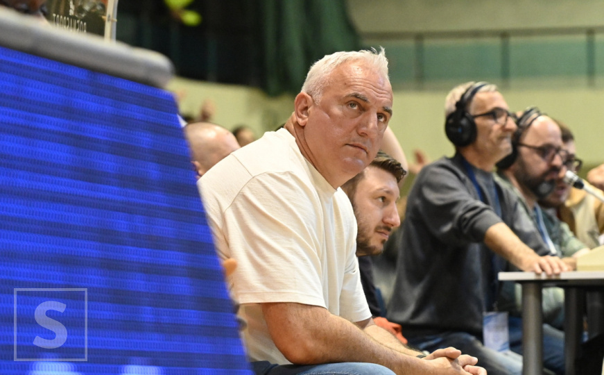 Poznato lice u Skenderiji: Otac Luke Dončića pratio meč Bosne i Ilirije