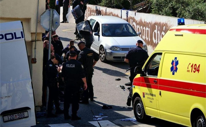 Procurio snimak velike tučnjave navijača u Splitu: "Užas, zamislite da sam bila tu sa djetetom"