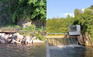 Podsjetnik na staro kupalište u Sarajevu: Turisti uskočili u Miljacku na Bentbaši