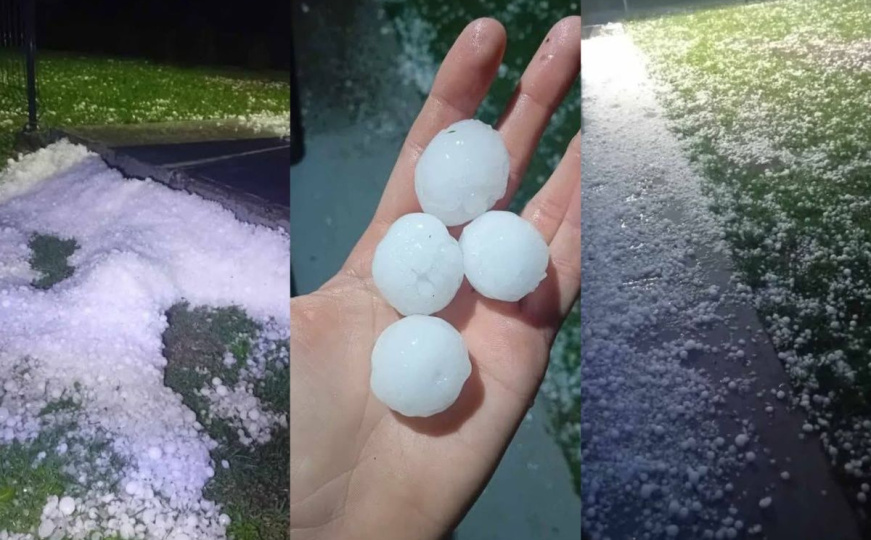 Jako nevrijeme na sjeveru BiH: "Katastrofa. Led je sve uništio"