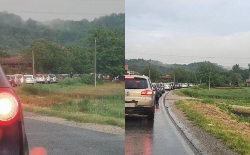 Nesreća na magistralnom putu Zvornik-Bijeljina, obustavljen saobraćaj
