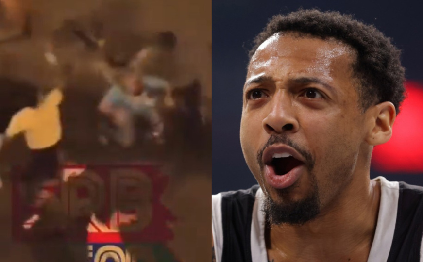 Uznemirujuće: Pojavila se fotografija muškarca kojem je košarkaš Partizana razbio flašu od glavu