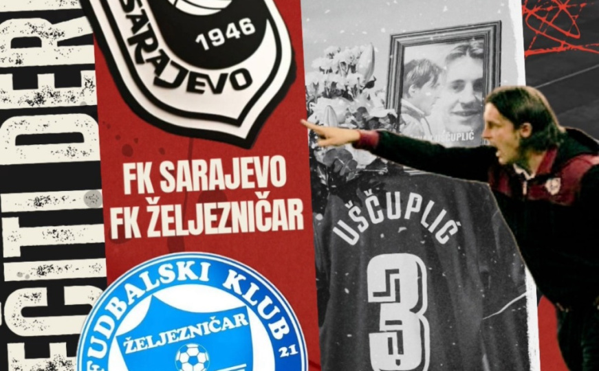 Veterani Sarajeva i Željezničara igraju humanitarni meč u znak sjećanja na Dženana Uščuplića