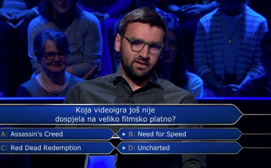 Preokret u 'Ko želi biti milioner': Luka riskirao pa izgubio 13.000 eura. Znate li vi odgovor?